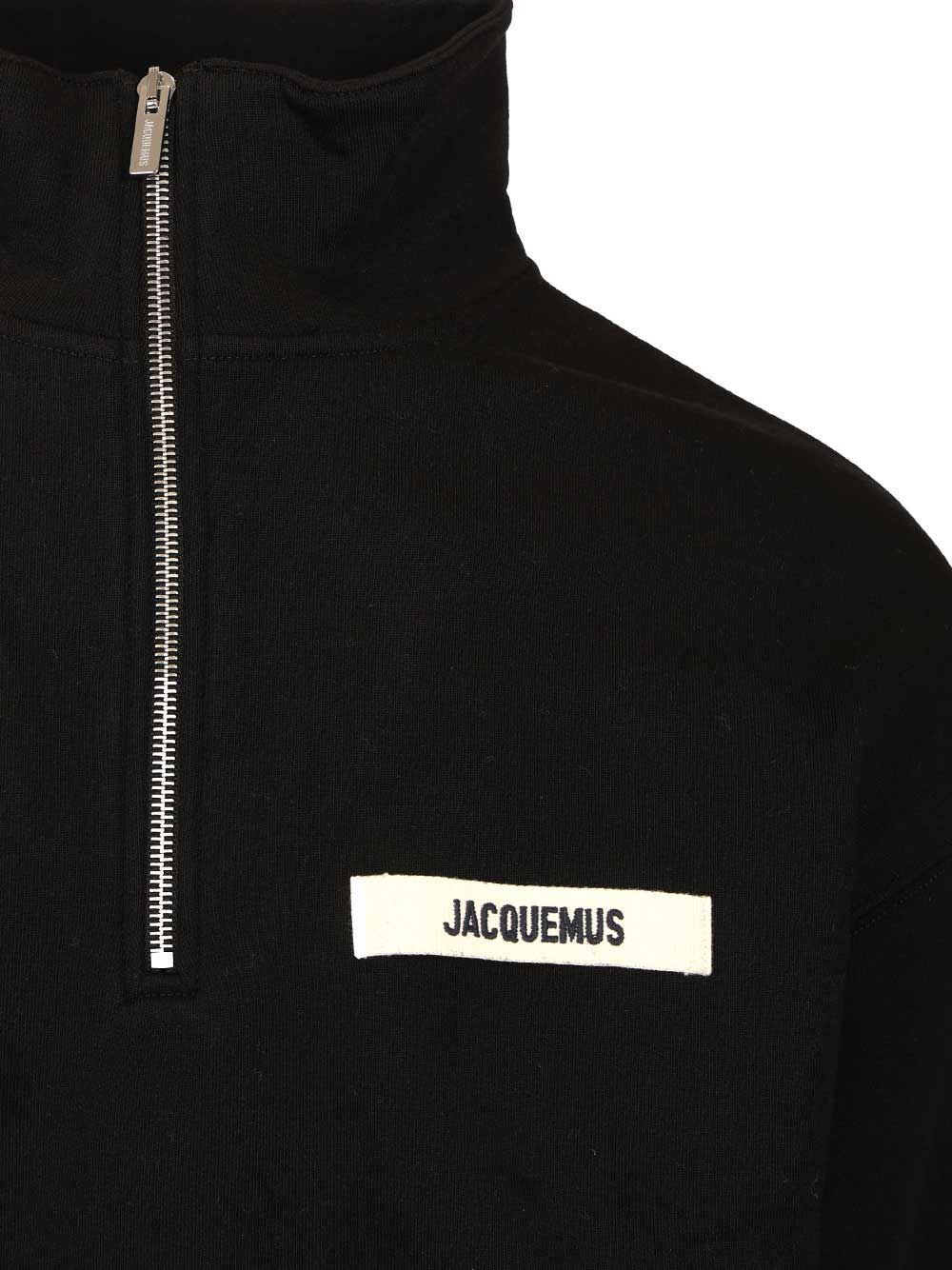 Jacquemus Gros Grain Sweatshirts - Black | b25eeea3ff21e706edbf1017d2c262942c33c55a