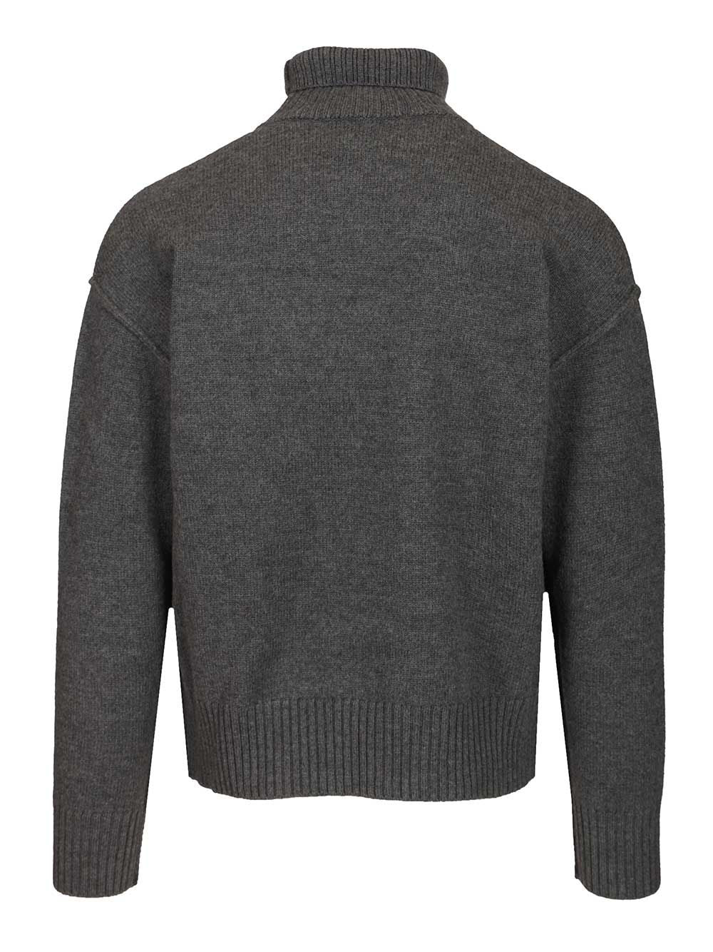 Ami Ami De Coeur Knitwear - Grey | 07014211d11efc7ca71817951d2f0703a66edb99