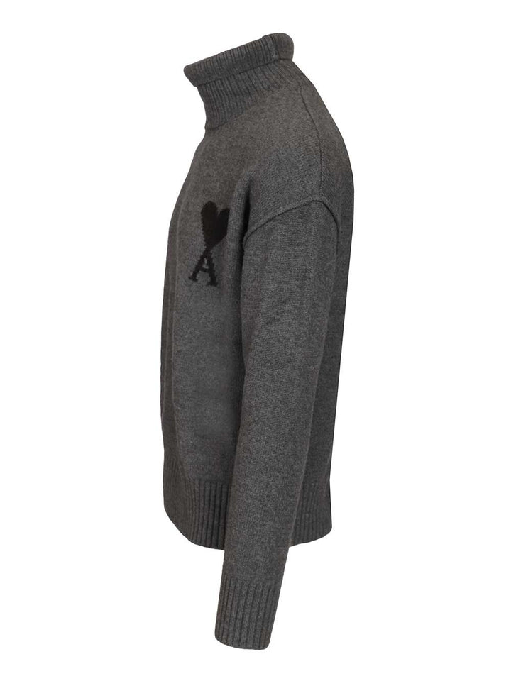 Ami Ami De Coeur Knitwear - Grey | 798cff6cf000f59a9596068a2fe1be8681e896ec