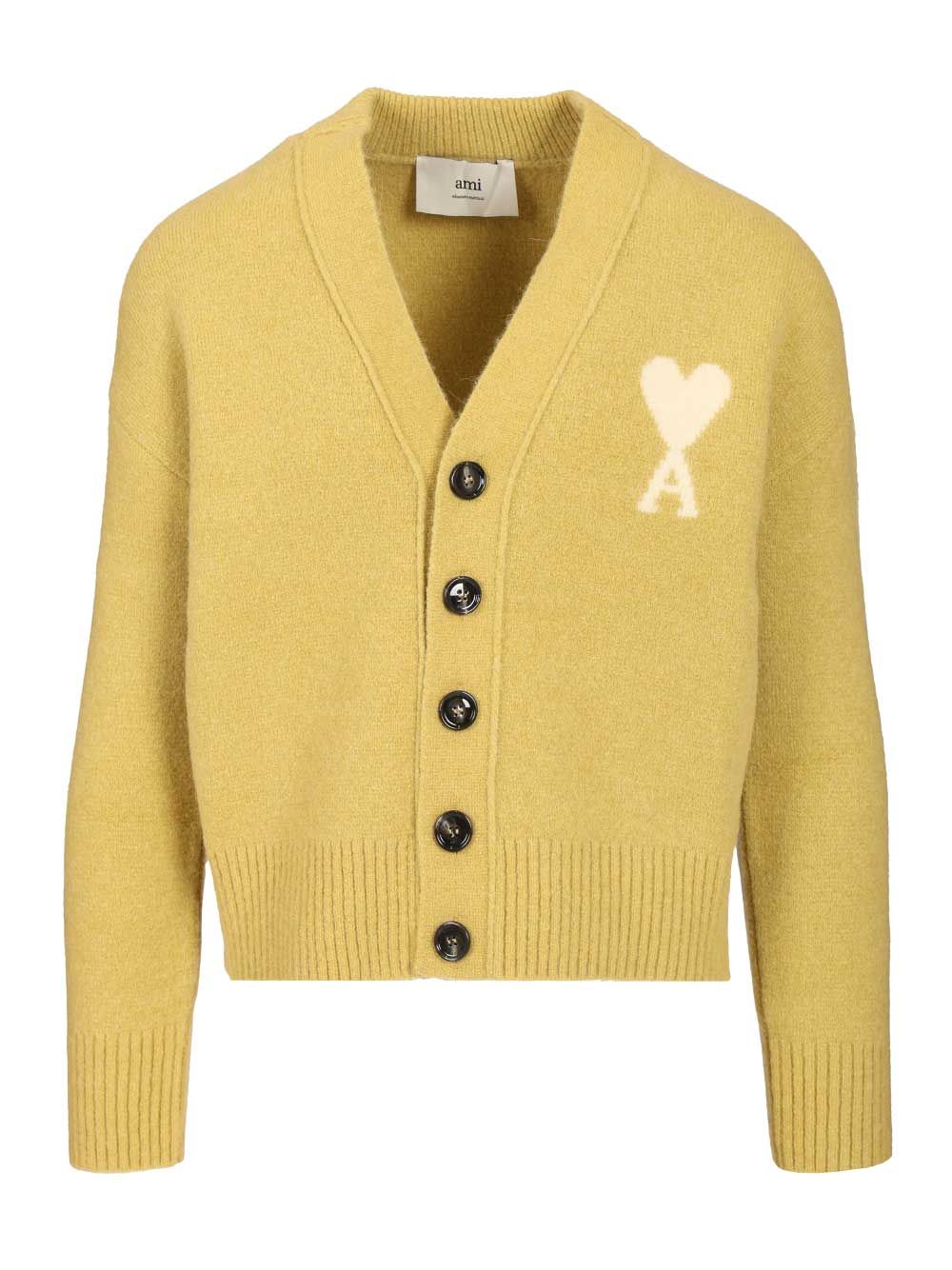 Ami Ami De Coeur Knitwear - Yellow | 59ec900133f2a1bf6e57c49d3d4f3ab9717531a5