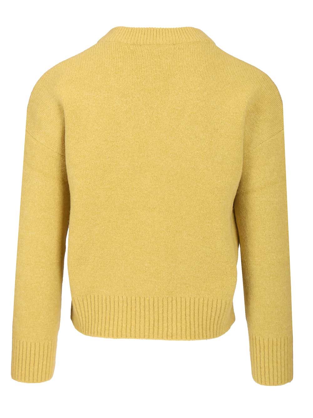 Ami Ami De Coeur Knitwear - Yellow | 2e90a7b83a6a19ebc92fe8a866ffca1f9516994f