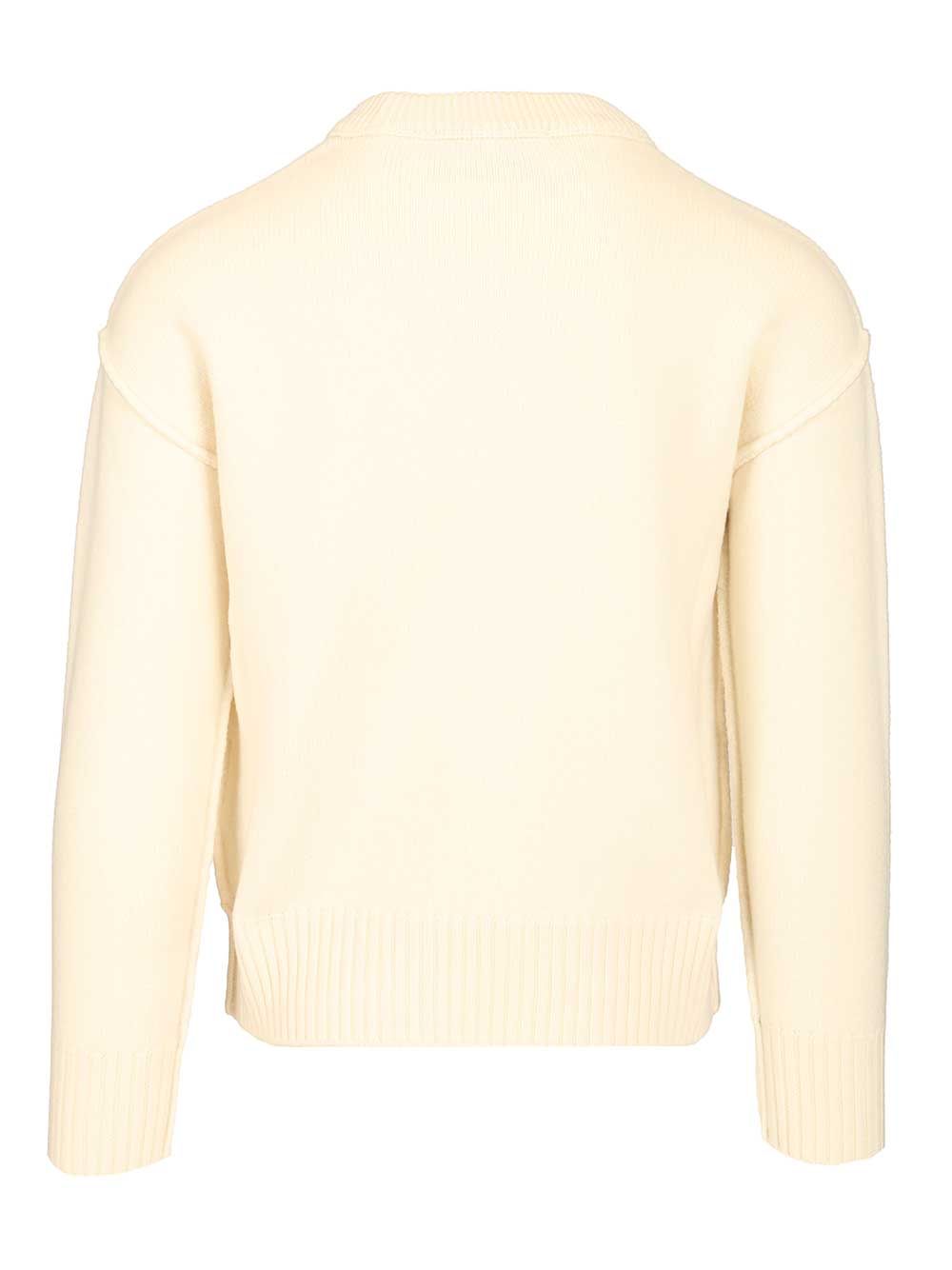 Ami Ami De Coeur Knitwear - White | ba28a7e5d82f41029801700e3c69f81e2970332f