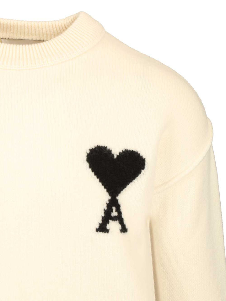 Ami Ami De Coeur Knitwear - White | 9d2b2c0d87fdad6d9fd1c2eb0722077daf7e52a2