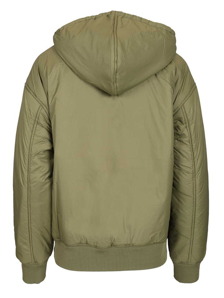 Carhartt Wip W' Hooded Gadd Jacket Recycled Nylon Taffeta Jackets - Green | f42f35b3636f88283c6318aa5a417516dff2a91a