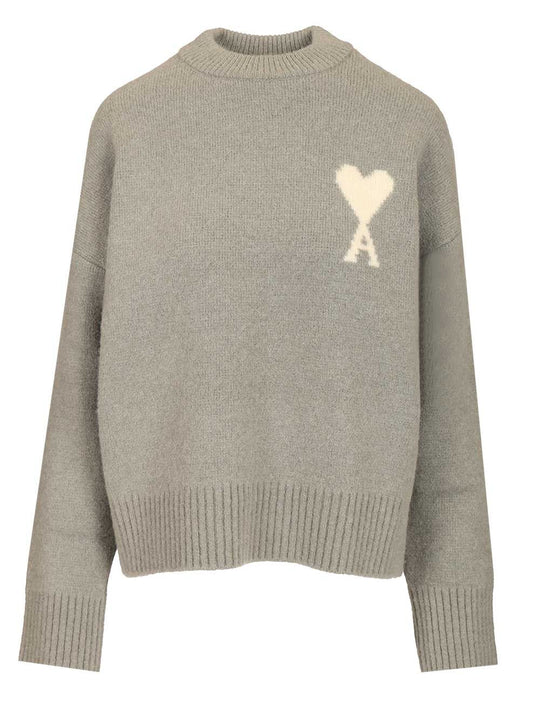 Ami De Coeur Knitwear Grey