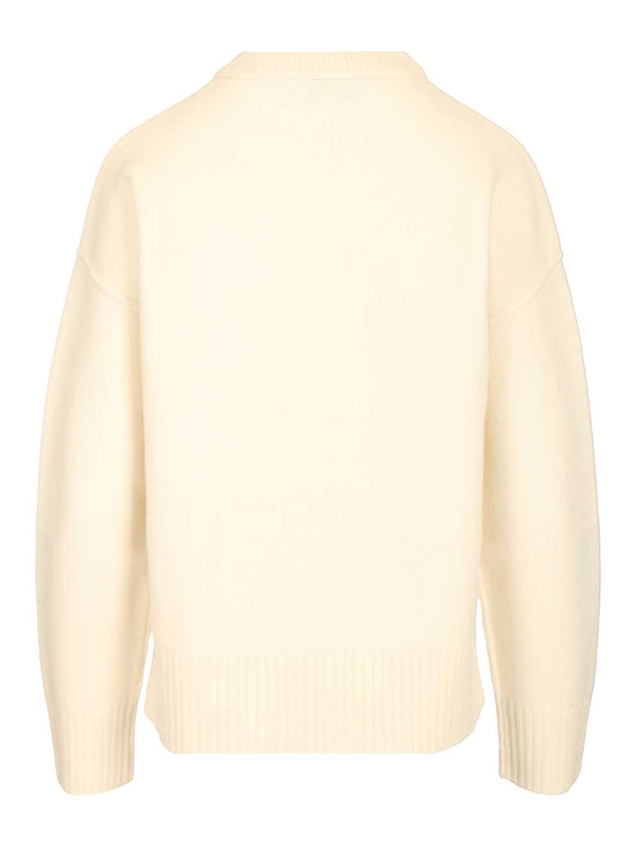 Ami Ami De Coeur Knitwear - White | 87255c5b16a653afe482a49093112db7fb00f1e7