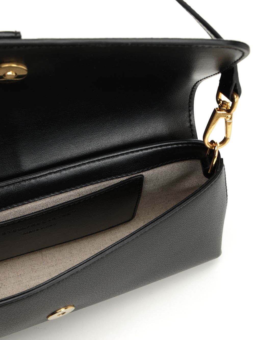 Stella Mccartney Ryder Shoulder Bags - Black | 4b77f9c232cff26f50058913c0aec0ba0b689936