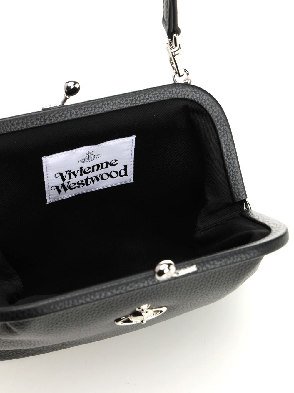 Vivienne Westwood Vivienne Clutch Shoulder Bags - Black | d9b0bcc0bdb2aa811a799ddc1f57779a6b4a9abb