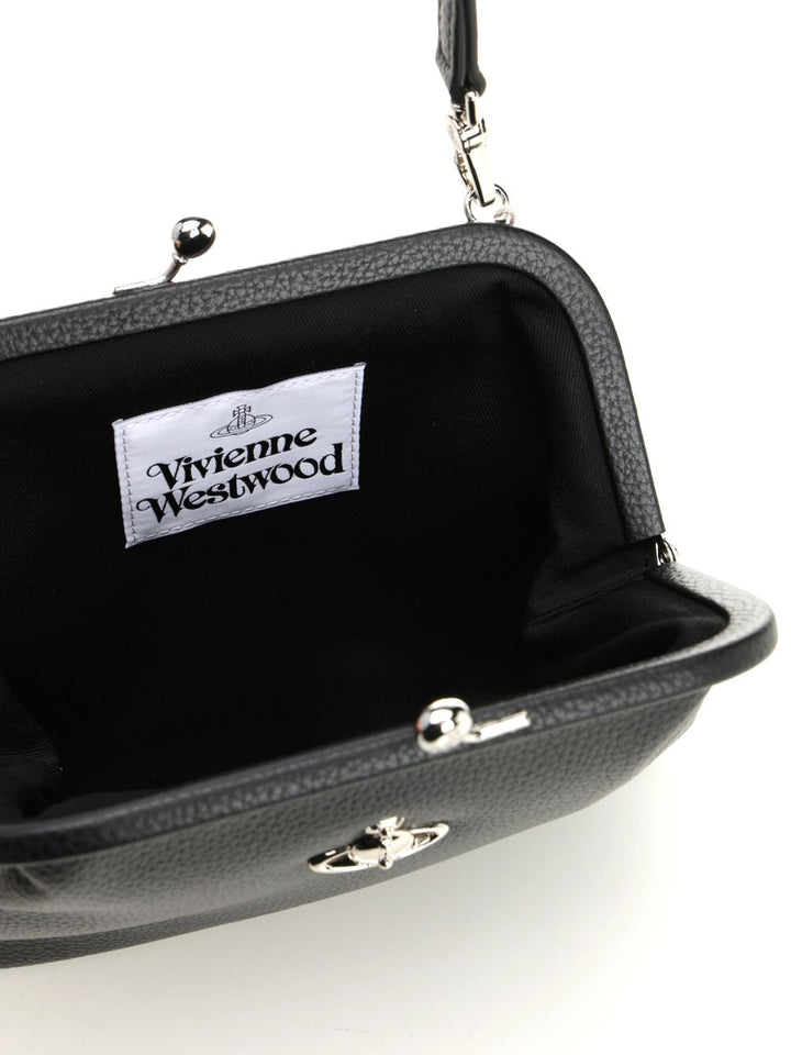 Vivienne Westwood Vivienne Clutch Shoulder Bags - Black | d9b0bcc0bdb2aa811a799ddc1f57779a6b4a9abb