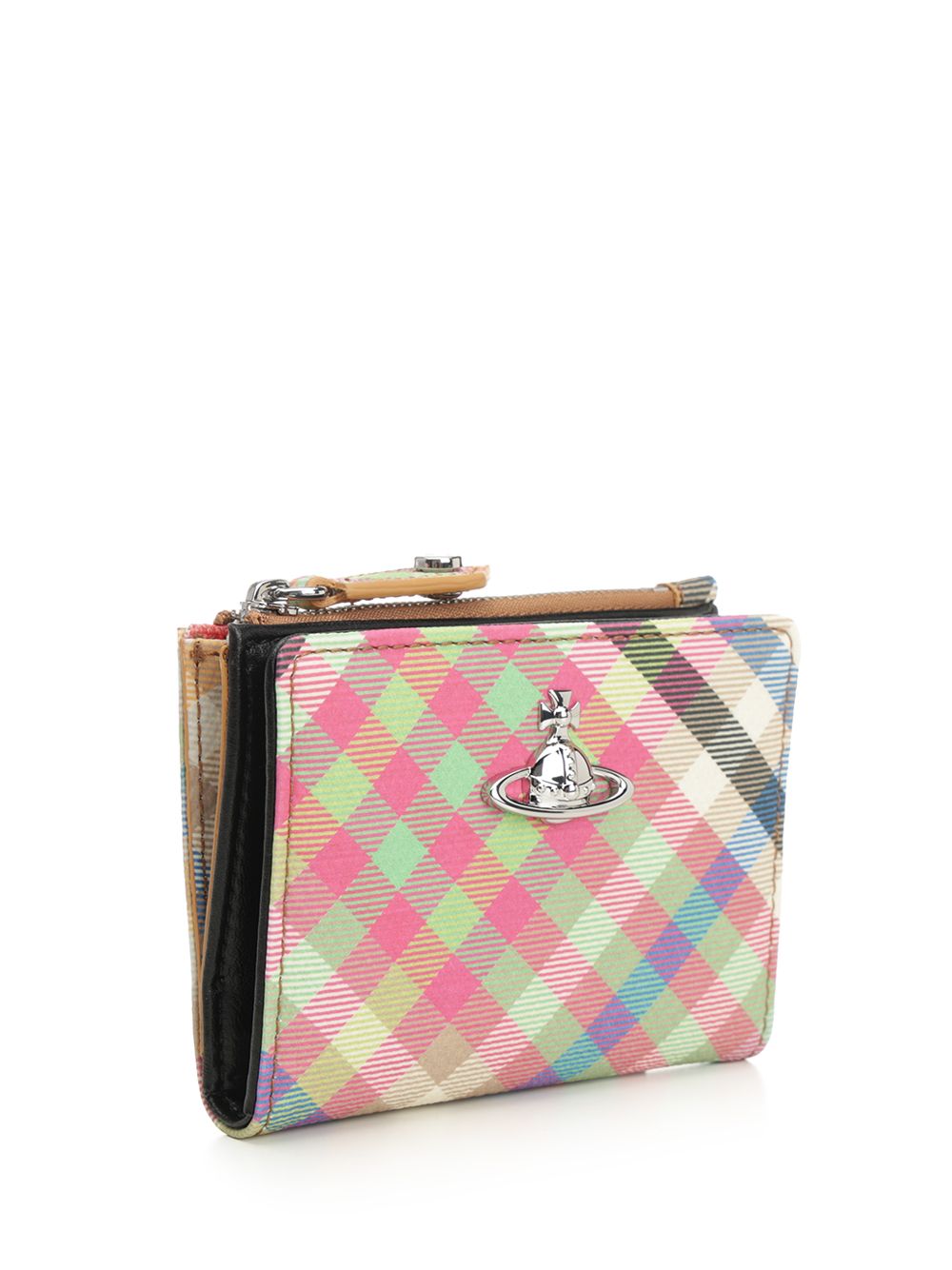 Vivienne Westwood Slim Flap Card Holder Small leather goods - Multicolor | 0b8cc8009d93dbc6cc332562974cb69abb1ee97e