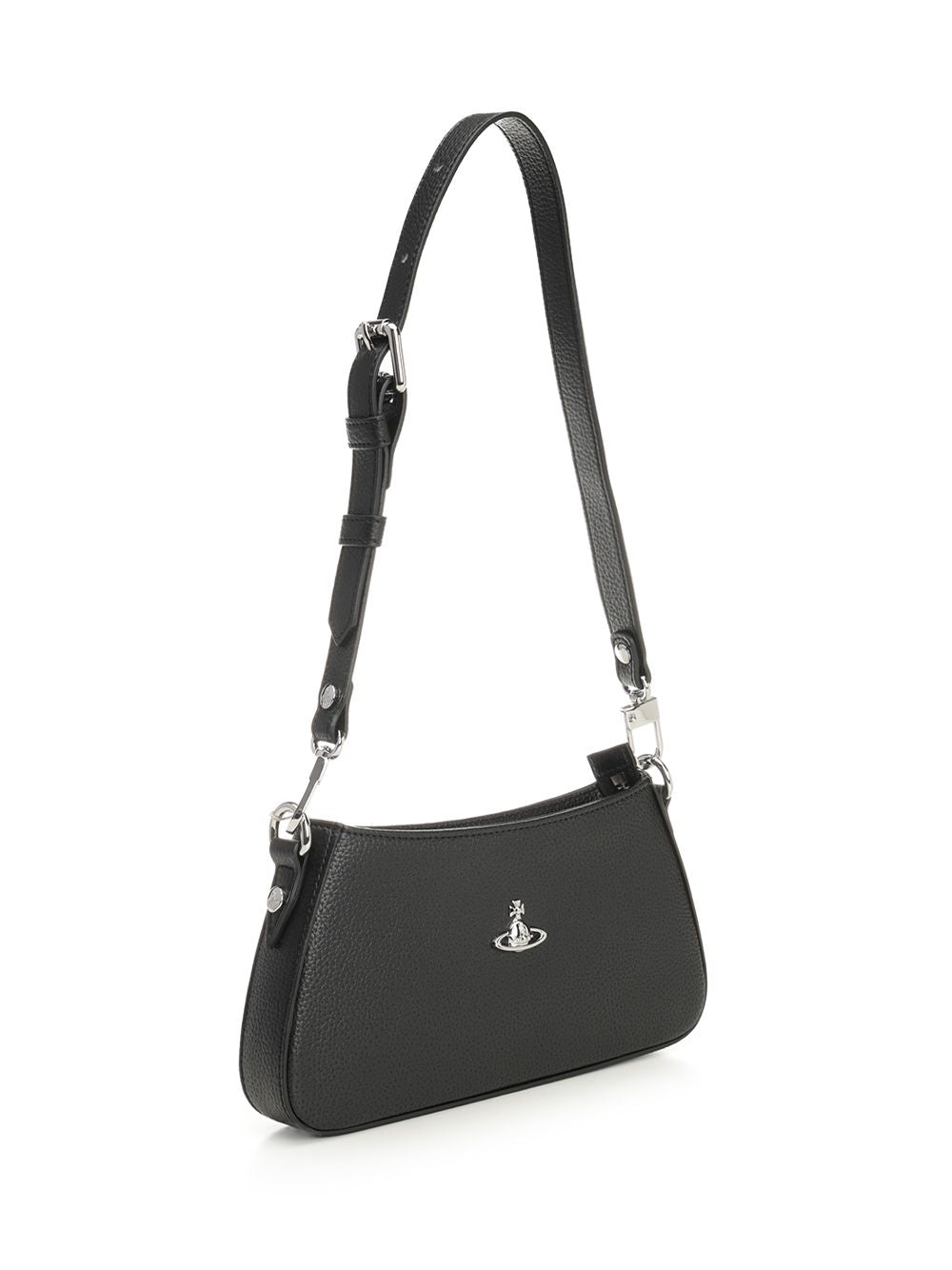 Vivienne Westwood Tasha Shoulder Phone Bag Shoulder Bags - Black | fc39961358a00d2e5ca0d00103aba13186339e34