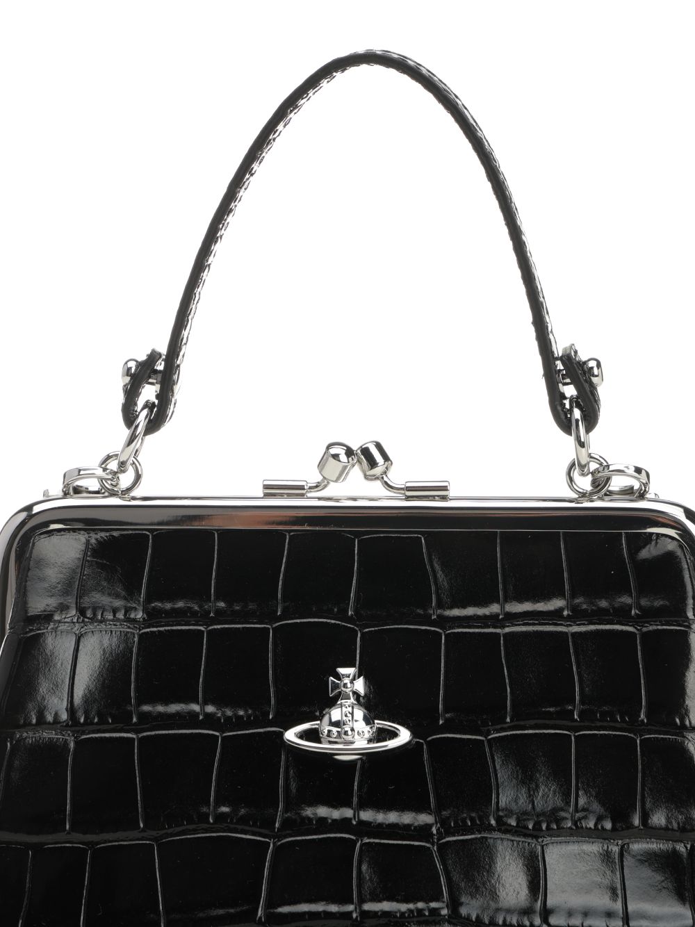 Vivienne Westwood Granny Frame Purse Handbags - Black | c2e4b5164fc65e38b3b7484f09b4126cd59c82f5