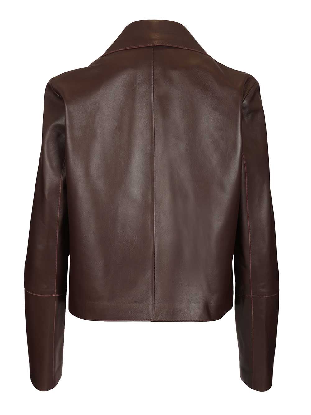 Arma Emy Lamb Butter Jackets - Bordeaux | 9149599e5845971dd50fe99ea649cfff46cd35b6