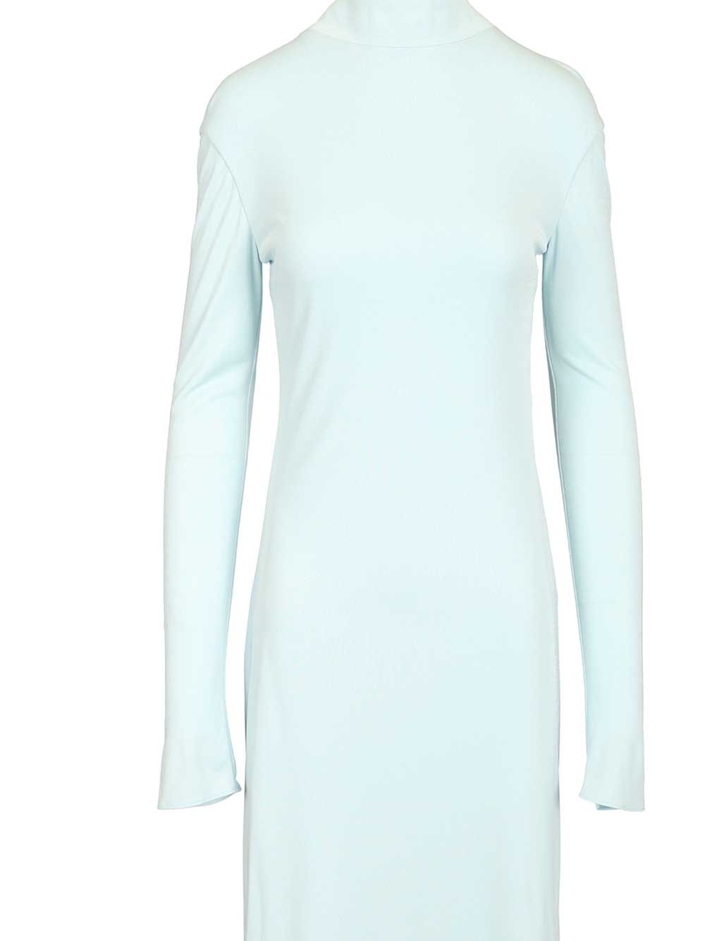Tom Ford Backless Dress In Crepe Jersey Dresses - Light blue | 0ff1c61281c01d45a7452131e34fac5983633578