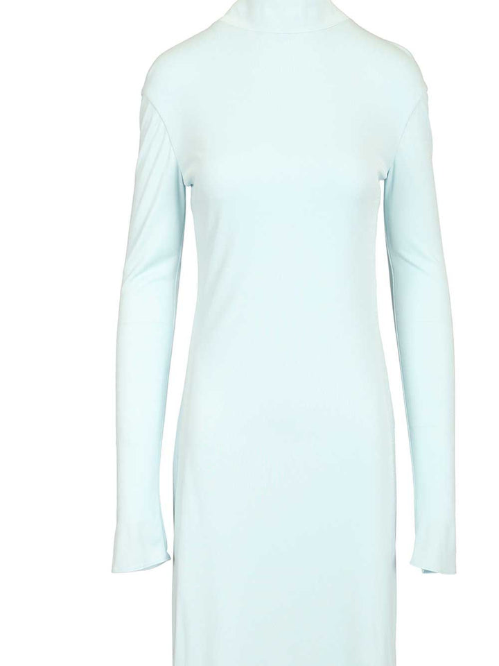 Tom Ford Backless Dress In Crepe Jersey Dresses - Light blue | 0ff1c61281c01d45a7452131e34fac5983633578
