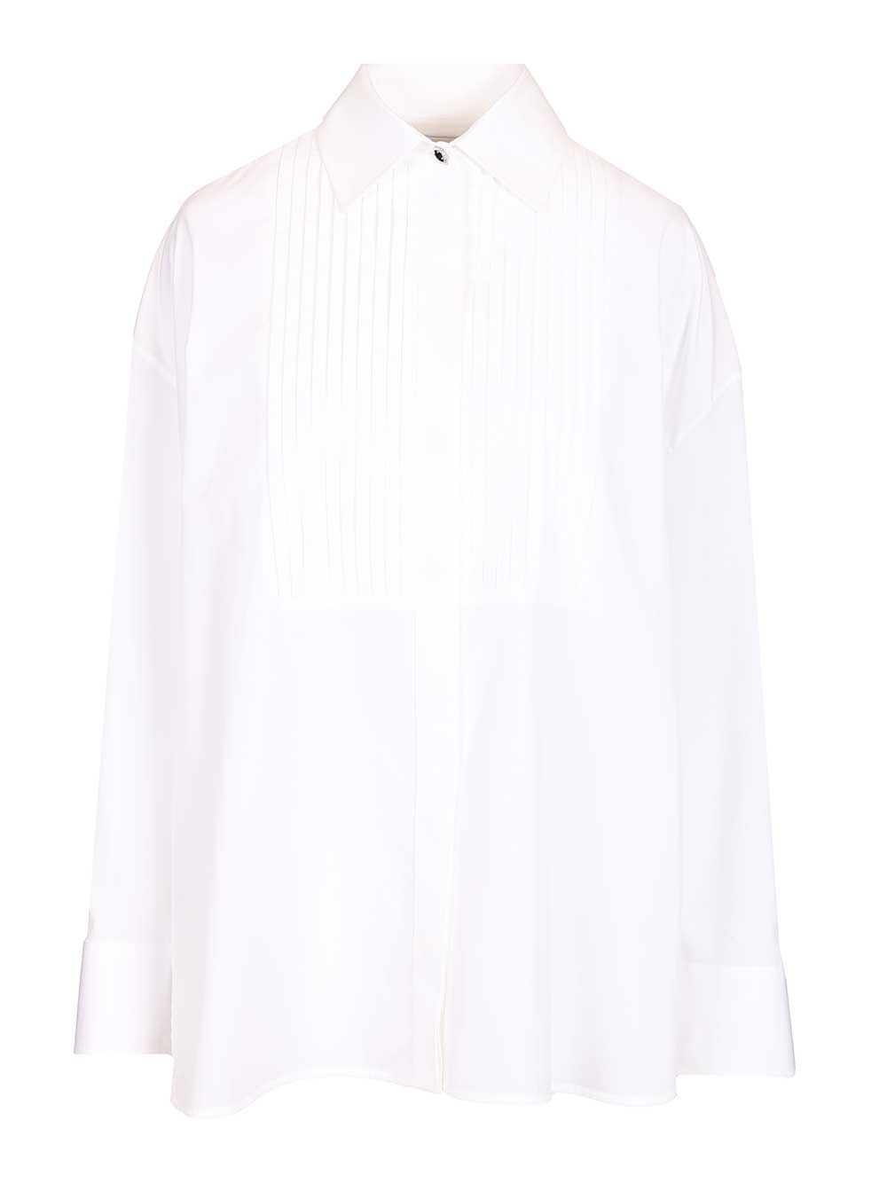 Golden Goose Deluxe Brand Oversized Shirt Shirts - White | 4acaac02ada24dbecb37e81de86e91391651105f