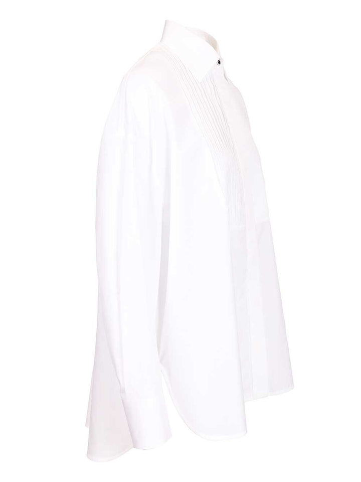 Golden Goose Deluxe Brand Oversized Shirt Shirts - White | dccde9d8073b1e4800df4f39ec5cd9dbcc665165