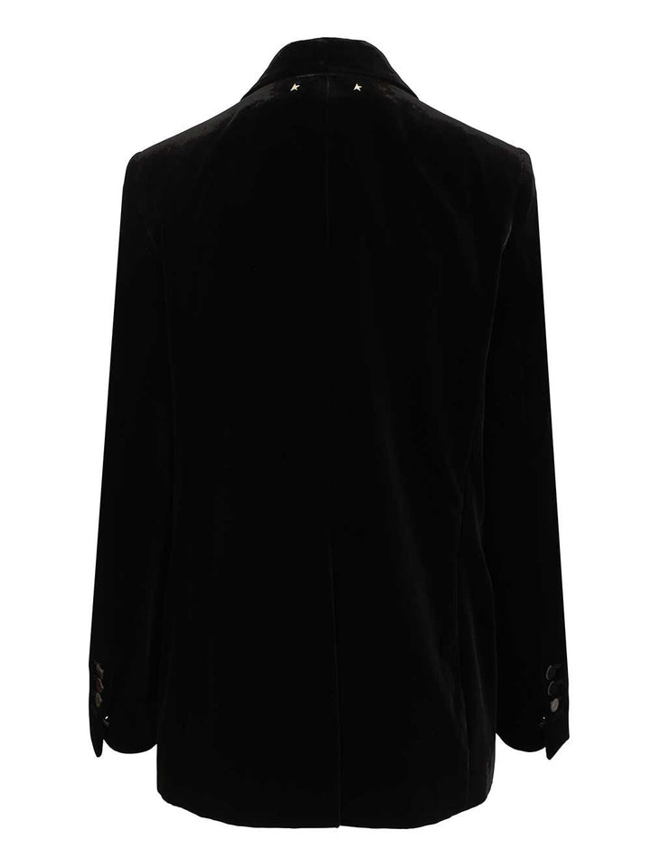 Golden Goose Deluxe Brand Double-Breasted Jacket Jackets - Black | 2c4051a7c6ebce68a28160eb3d442f7c2c394090