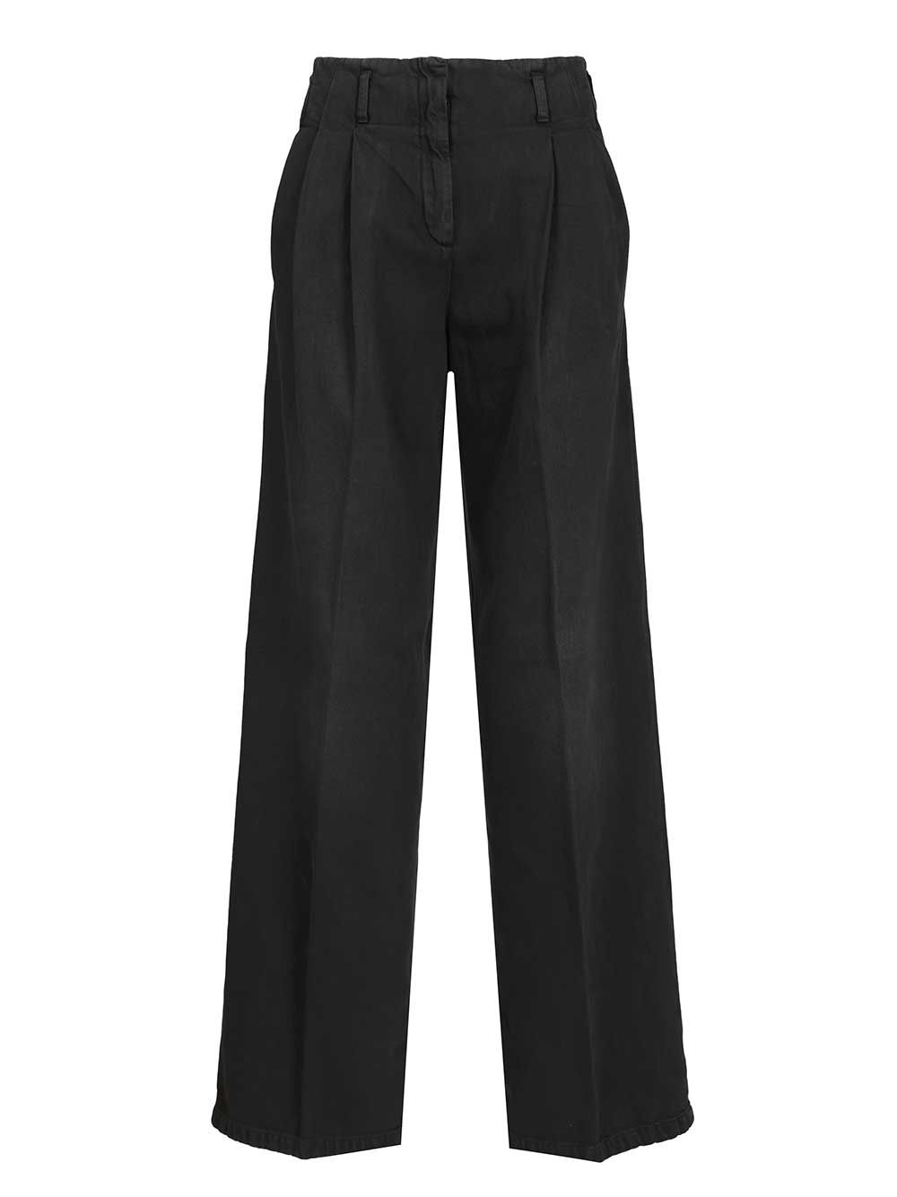 Golden Goose Deluxe Brand Wide-Leg Trousers - Black | 88bfbb1d38e8dba29958878546c69c2d21567739