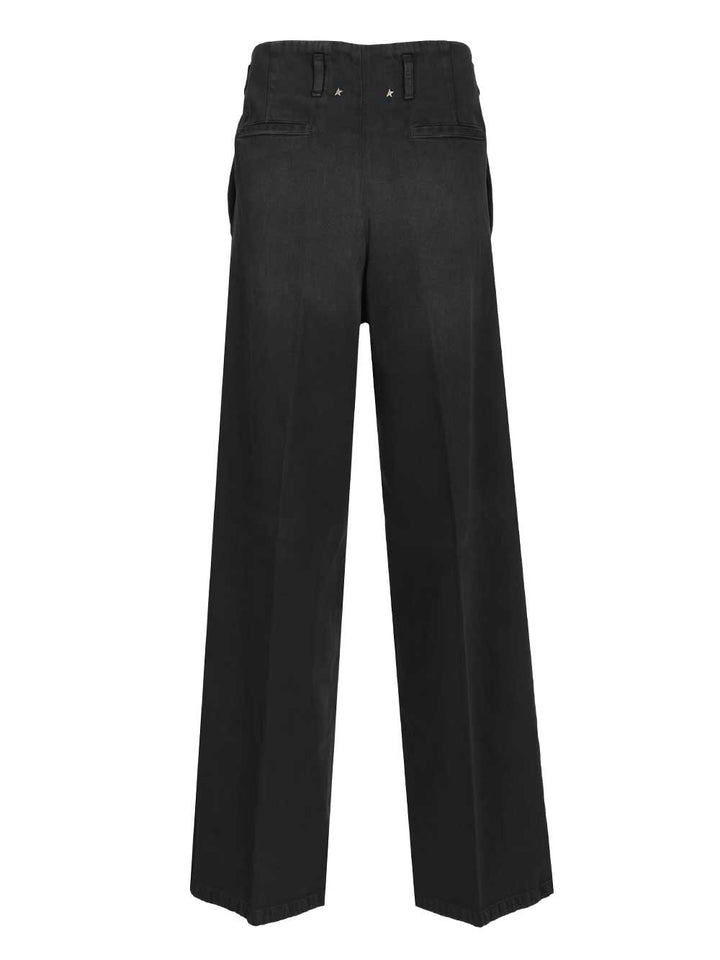 Golden Goose Deluxe Brand Wide-Leg Trousers - Black | 3dc90b7c1c5adabb28439ca6e645c71ff172eb0d