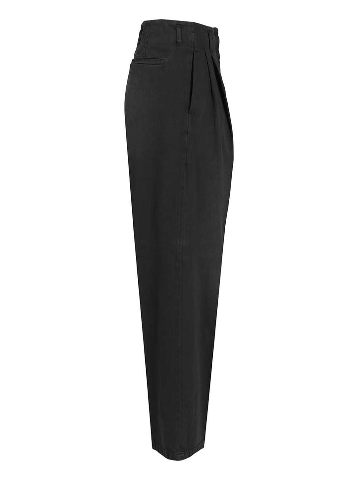 Golden Goose Deluxe Brand Wide-Leg Trousers - Black | 53ac123b3f6a742231bc7326cdd3d8c34f52f4b2