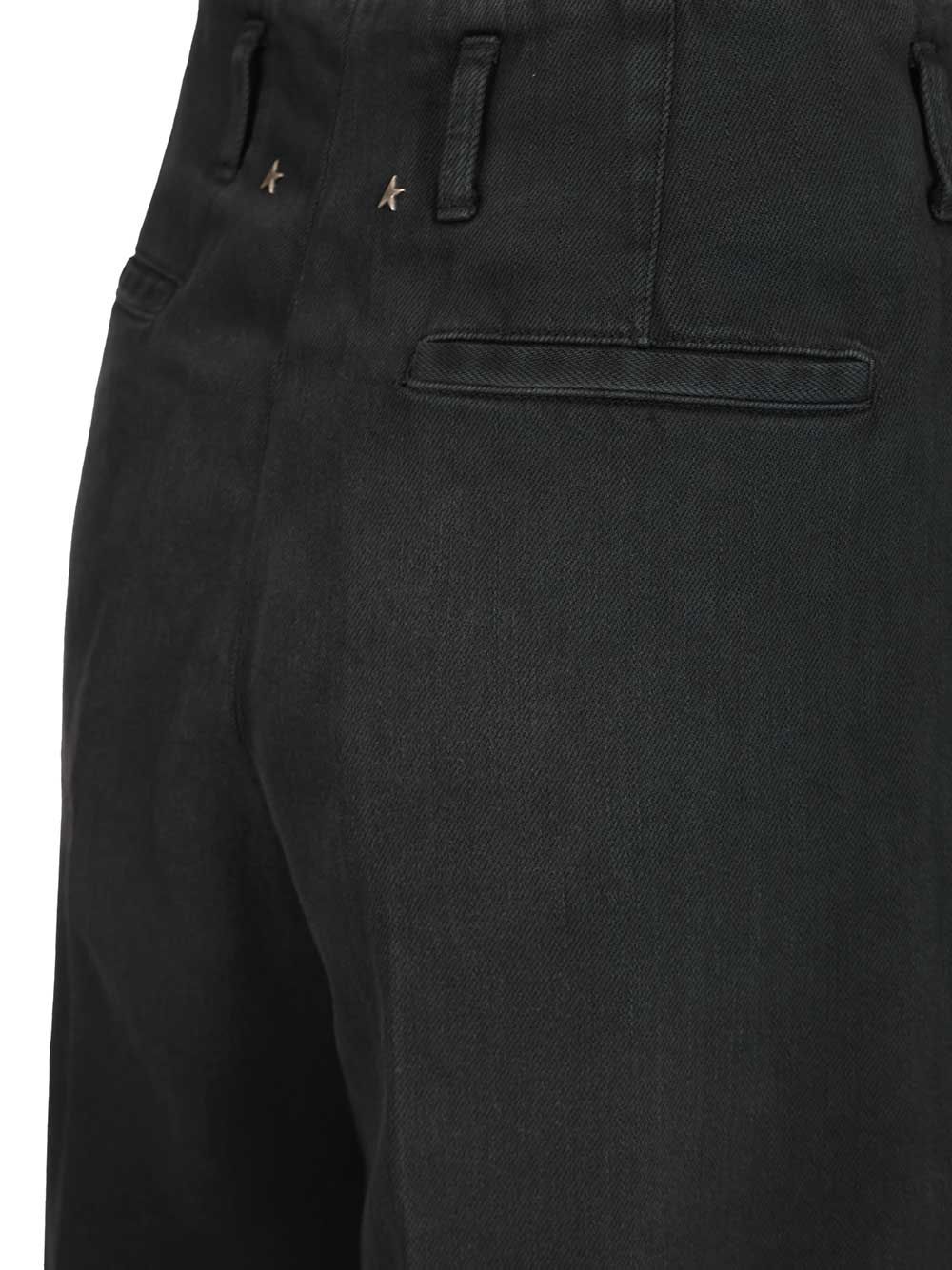 Golden Goose Deluxe Brand Wide-Leg Trousers - Black | a3b2b7241ac91546052922cdc2f88fb62374d228