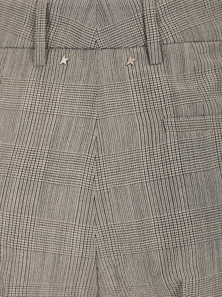 Golden Goose Deluxe Brand Oversized Prince Of Wales Trousers - Grey | 0095278ef2122ee5d9936854ccb5383c7e9e351e