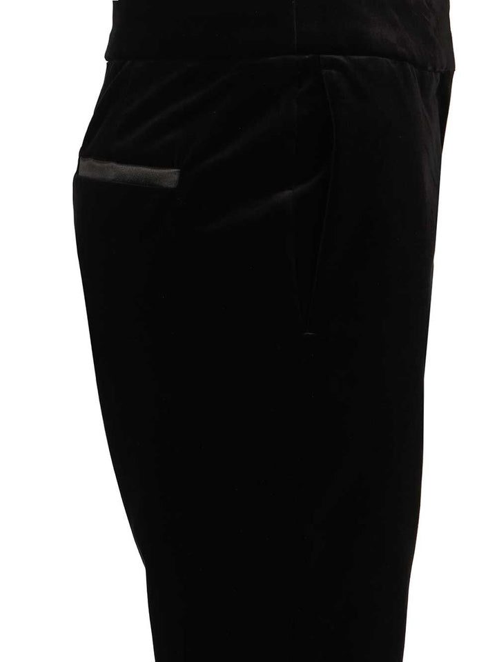 Golden Goose Deluxe Brand Slim Flared Trousers - Black | 4af1ae32e438397e5bf521f3b65369960d76f457