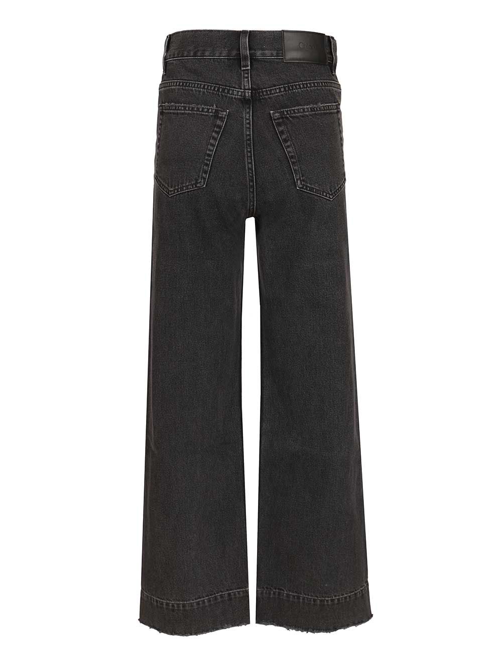Chloe' Cropped Jeans - Black | 49428377d502c0e5d73fe4049c570e1a0519d116