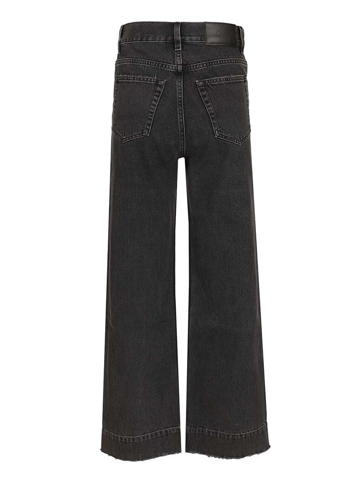 Chloe' Cropped Jeans - Black | 49428377d502c0e5d73fe4049c570e1a0519d116