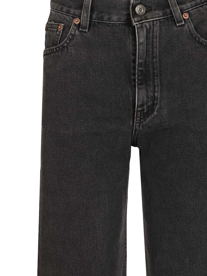 Chloe' Cropped Jeans - Black | 725d9c0cfc4fb05f36009ad06ea1dca80b008701