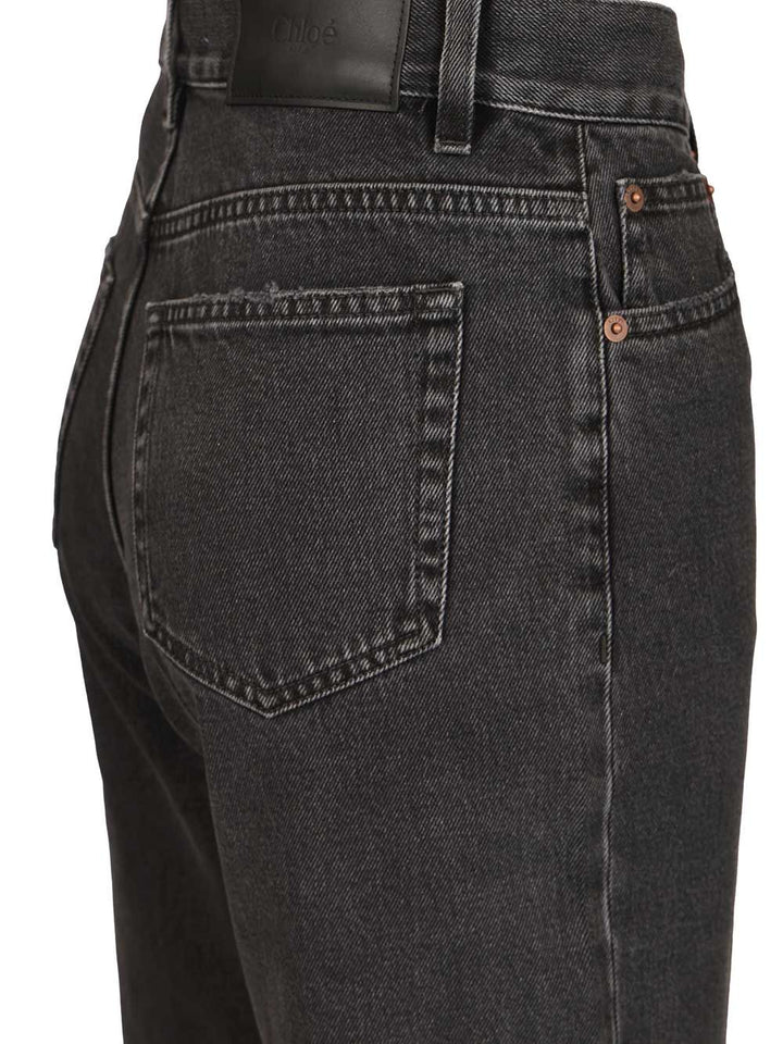 Chloe' Cropped Jeans - Black | b2c78dcfbfde9bb273ca7f92ccc7f150906fb21a