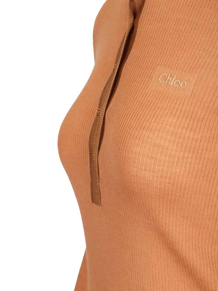 Chloe' L/S T-Shirt - Brown | a591550c58eab3c5a4e2bf5498443efec6ea2af6