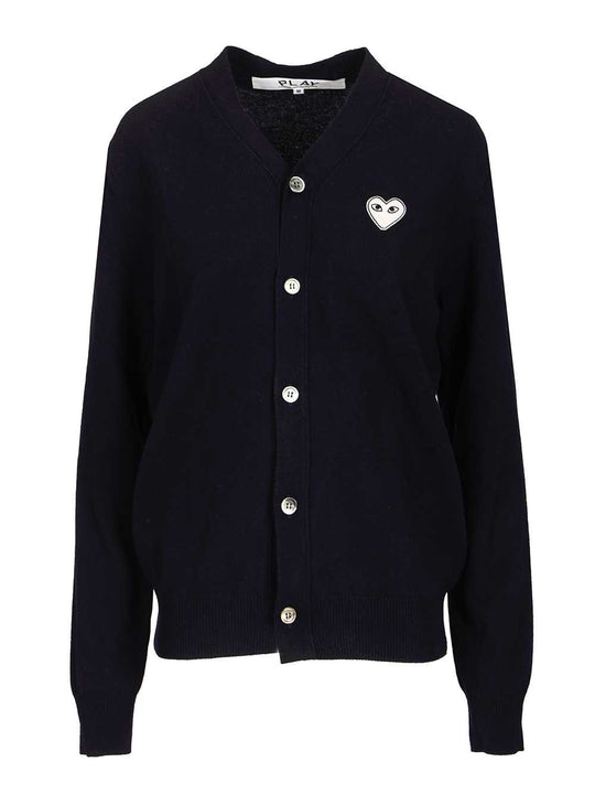 Wool Cardigan Knitwear Blue