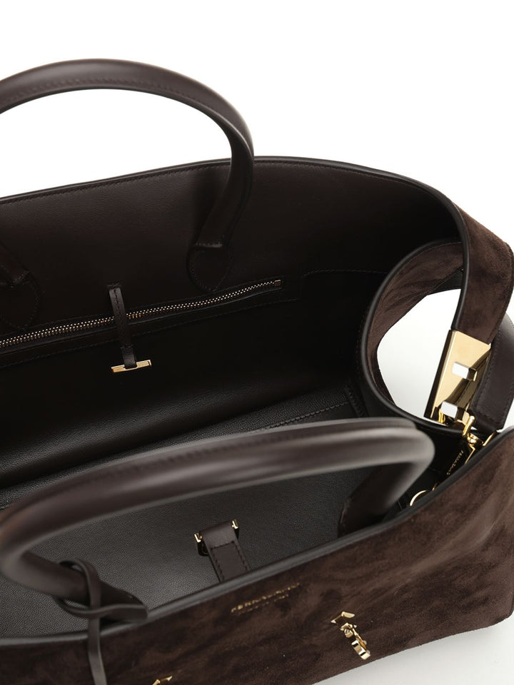 Ferragamo Hug Handbags - Brown | c747ef76b85335731268af2d89feda4136a80d68