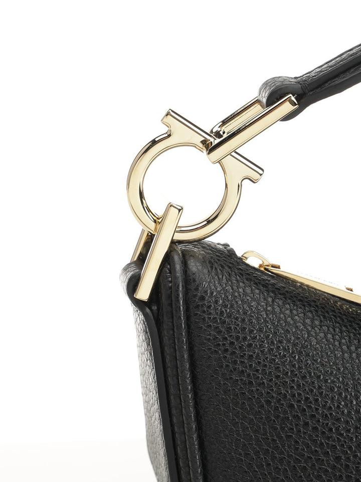 Ferragamo Top Handle Handbags - Black | 37a03ded079237d001f1f8d8f21eb2ce8cdb60e1