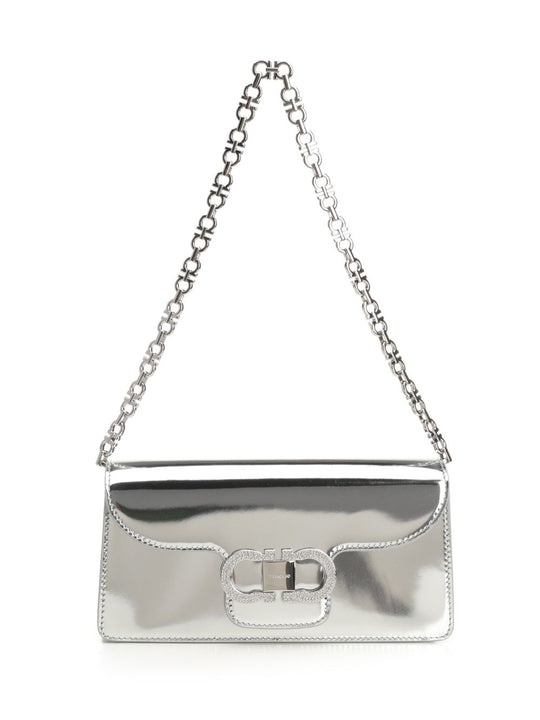 Mini Bag Shoulder Bags Silver