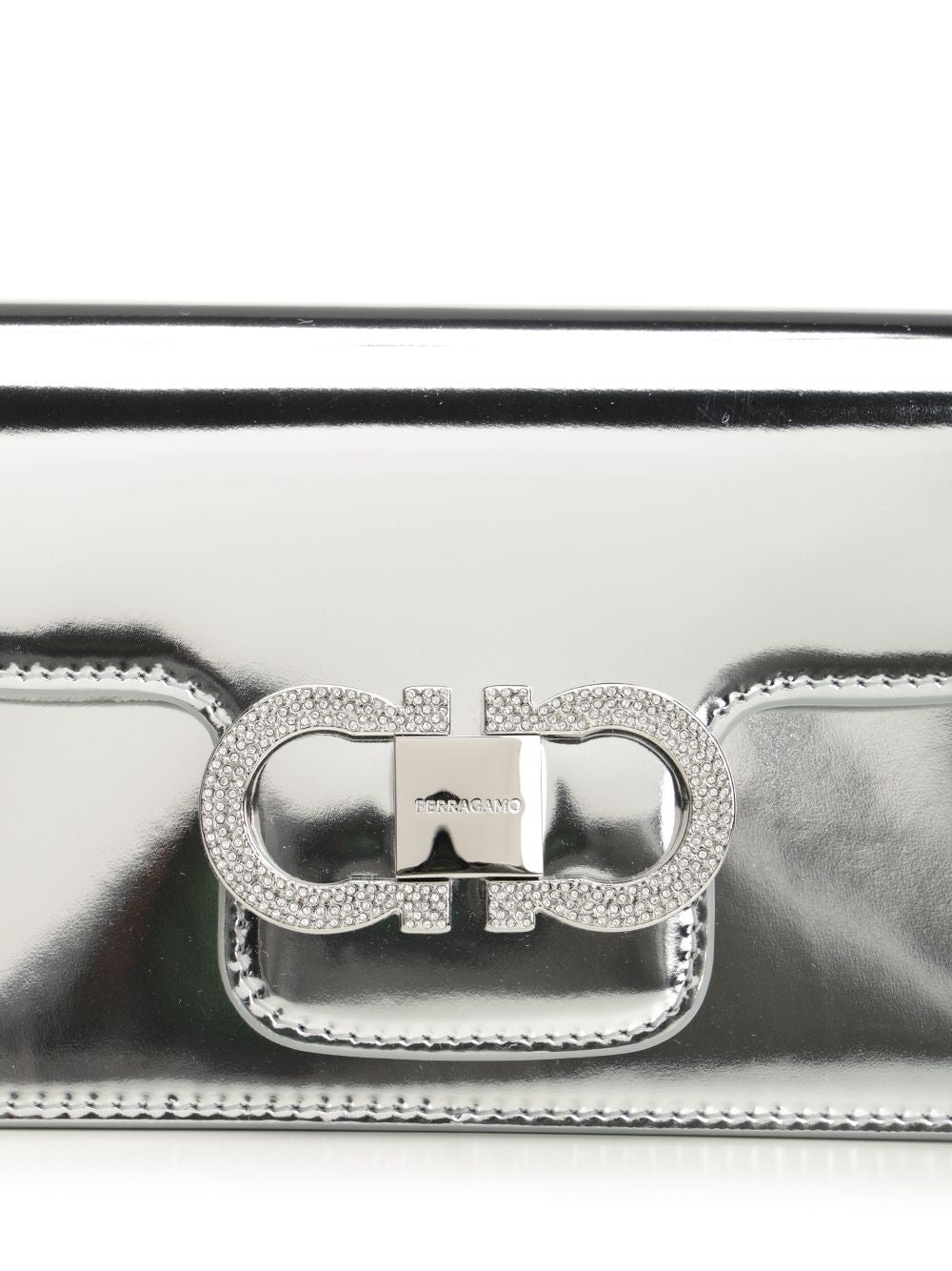 Ferragamo Mini Bag Shoulder Bags - Silver | c3f2ef4d9a094dd67b0d0ad3f6f07bdfea630fc7