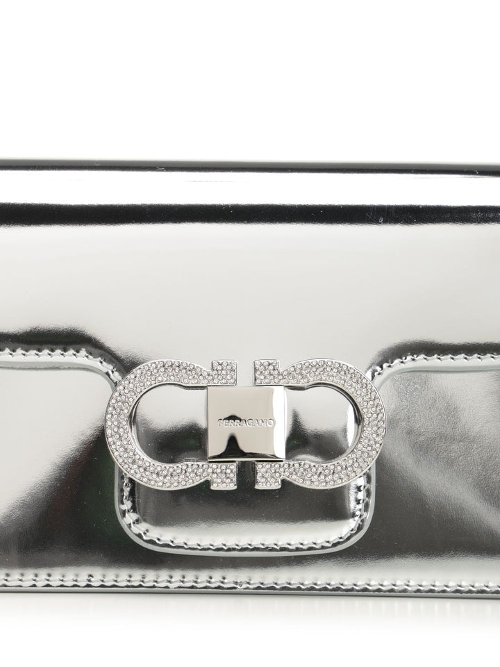 Ferragamo Mini Bag Shoulder Bags - Silver | c3f2ef4d9a094dd67b0d0ad3f6f07bdfea630fc7