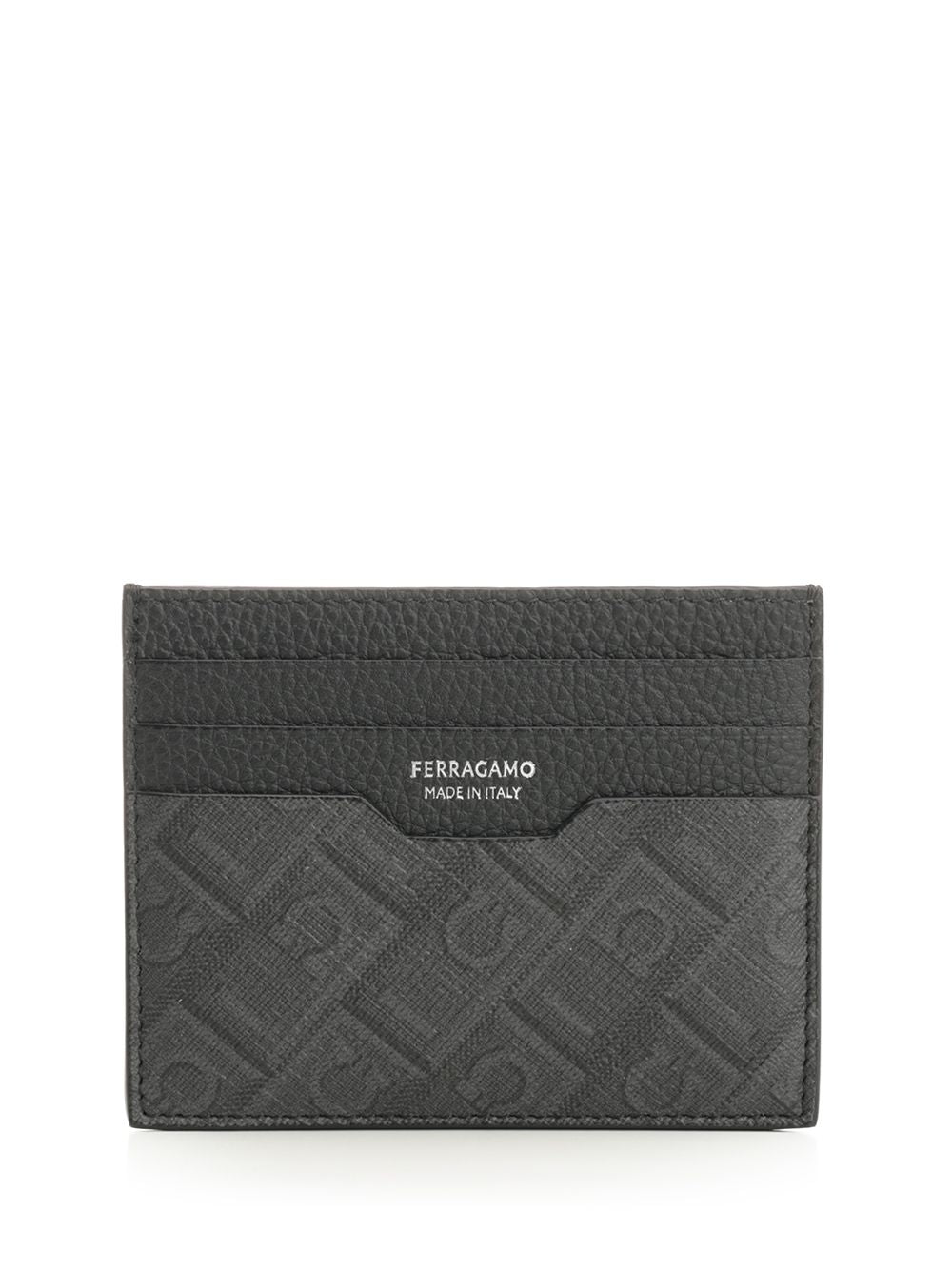 Ferragamo Monogram Card Holder Wallets - Grey | ae5a71a82b8447c6600bf5c243b960966e909481