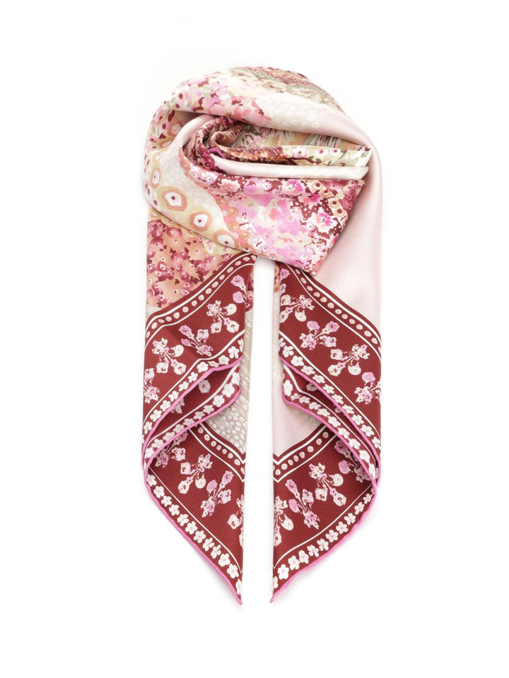 Ferragamo Silk Scarf Scarves And Foulards - Multicolor | 2599c12160bcda1b53fe71f64e49c450dd2f7a8a
