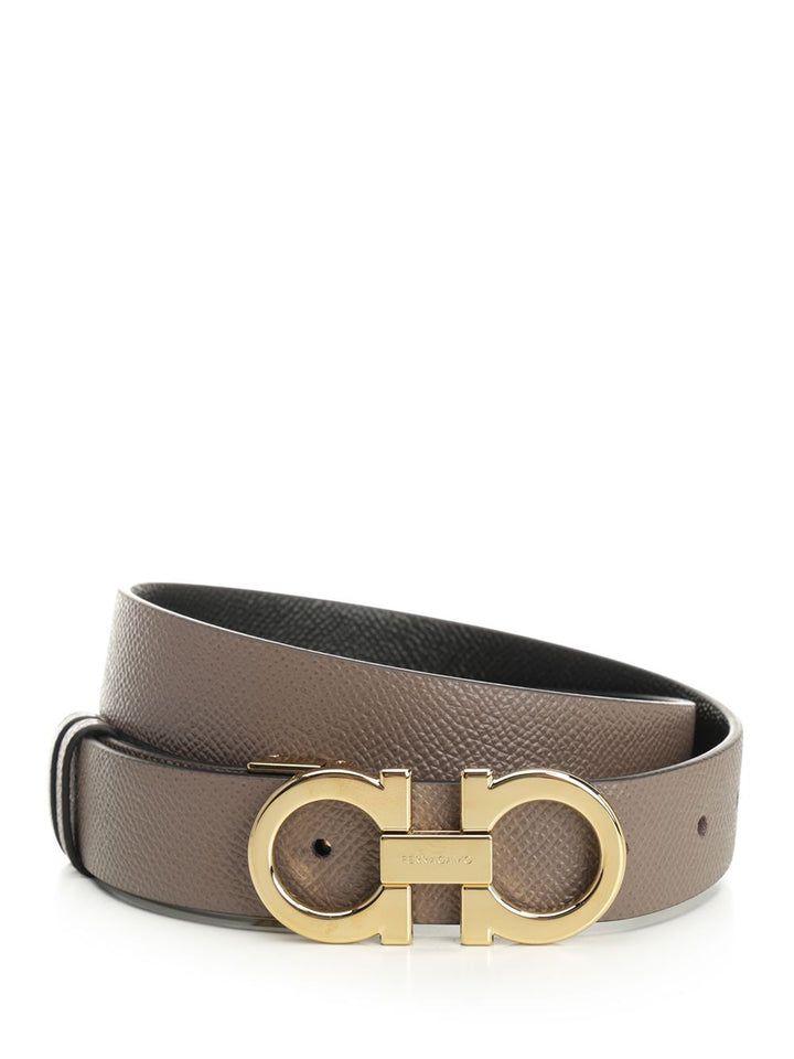 Ferragamo Donna H.25 Belts - Black | 9881dce6fba94e37eaf65b5daa2fef512862efe0
