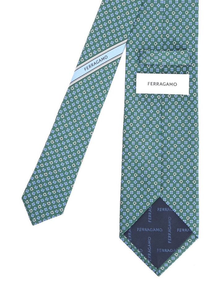 Ferragamo Salvia F.Verde Acido Scarves And Foulards - Green | 438aa2856a6cbbc6192fcb660e5e7252016190b3