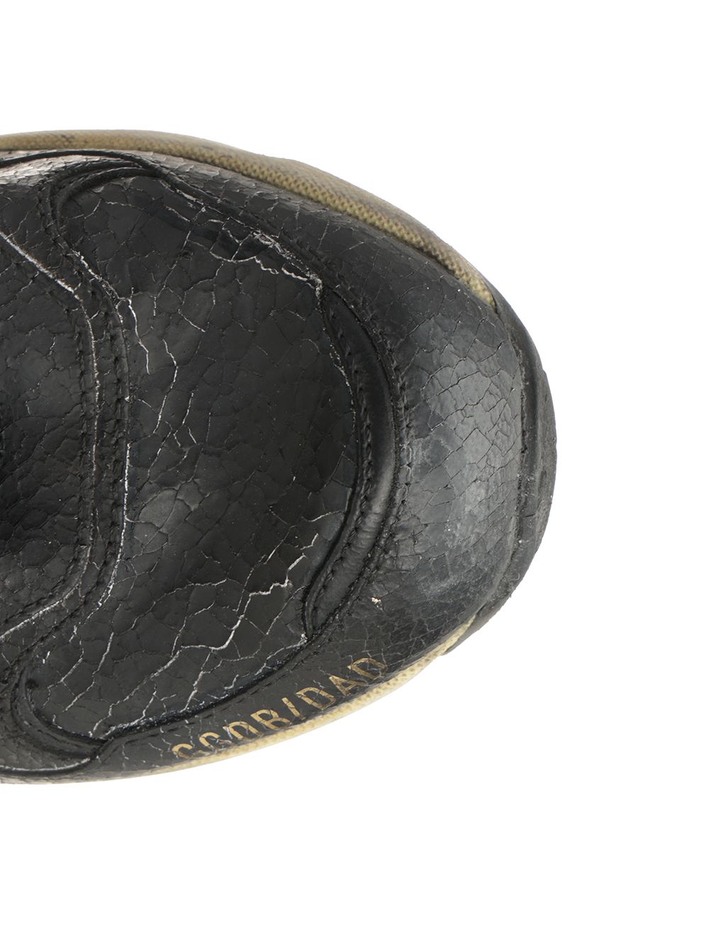 Golden Goose Deluxe Brand Running Dad Crack Leather And Naplak Upper Crack Leather Tongue Toe Heel And Star Sneakers - Black | ee265c19bae117d08912702c3ffc592414eb770e