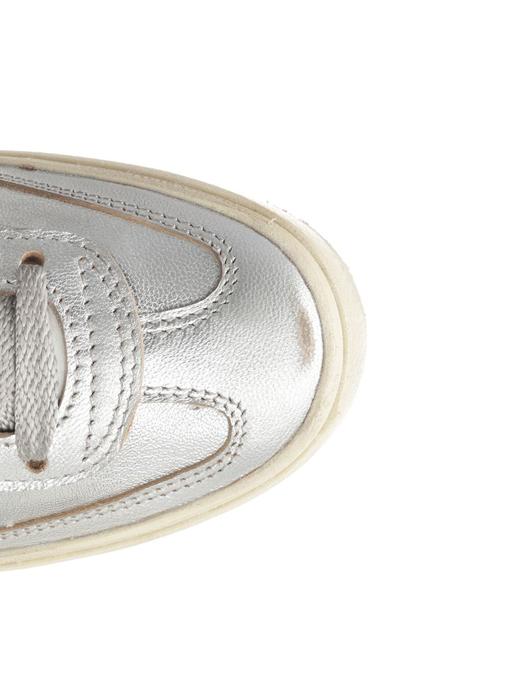 Golden Goose Deluxe Brand Soul Star Sneakers - Silver | 979e2e4b5d6c5518d8c061c8e4736e61cd6ffce3