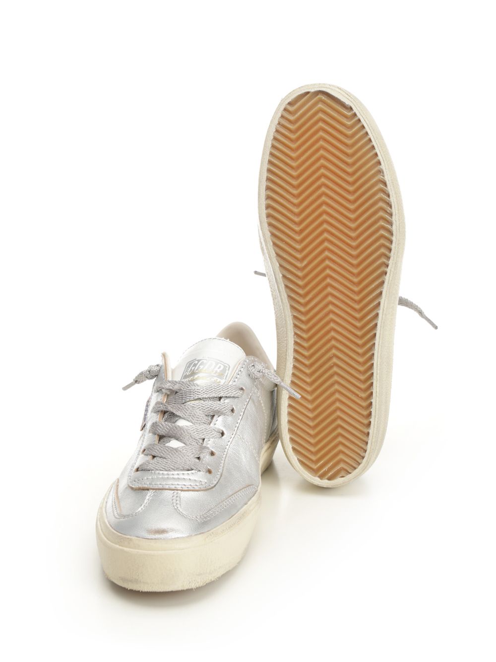 Golden Goose Deluxe Brand Soul Star Sneakers - Silver | e5f7629e82ed2c6154e0eb4c020a6ed10a158063