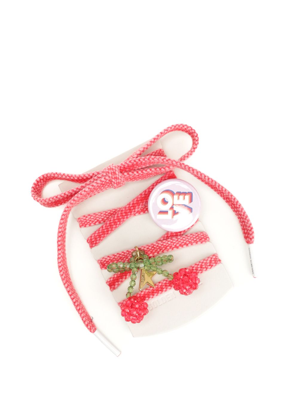 Golden Goose Deluxe Brand Red Skins Laces Beauty - Red | d94ead7f9324918bcec66a5f3e6b121b1a4daac2