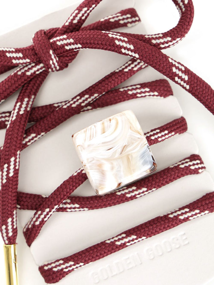 Golden Goose Deluxe Brand Burgundy Laces Beauty - Bordeaux | 29faa9e0564c38ba51687aa4cdb705b96be57fb1