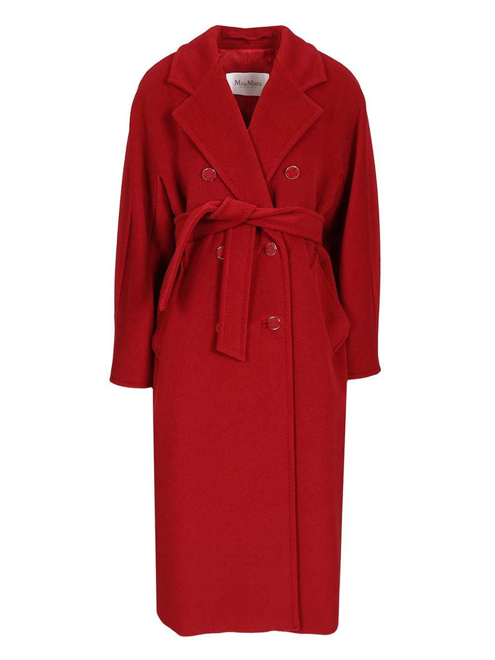 Max Mara Manna Coats - Red | c49f12de6cf7c6a65b6f549cca83ec17b44310d5