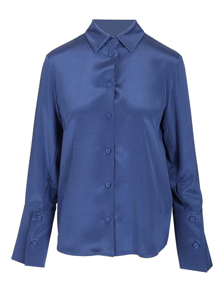 Max Mara Oversized Shirt Voliera Shirts - Blue | b904e07d5089769d9a0b2fb30ef01960a3871bb7